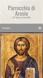 Mobile Screenshot of parrocchiarosio.it
